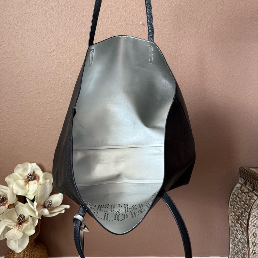 Victoria's Secret Black Tote with Tassel - Picture 3 of 7